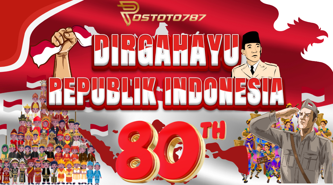 DIRGAHAYU REPUBLIK INDONESIA YANG KE 80TAHUN